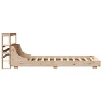 vidaXL Cadre de lit sans matelas 90x200 cm bois de pin massif