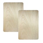2 porte-outils muraux en bois MDF perforés 40 x 60 x 2 5 cm