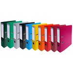 Classeur À Levier Pvc A4 Dos De 70mm. - Couleurs Assorties - X 10 - Exacompta