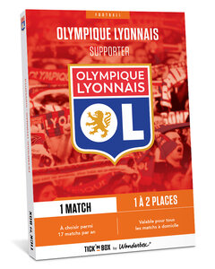 Coffret cadeau - TICKETBOX - Olympique Lyonnais - Supporter