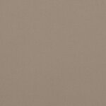 vidaXL Coussins de chaise jardin lot de 4 taupe 50x50x4cm tissu oxford