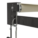 vidaXL Auvent rétractable automatique crème 3x2 5 m