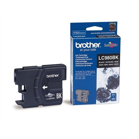 Brother lc980bk cartouche d'encre noir