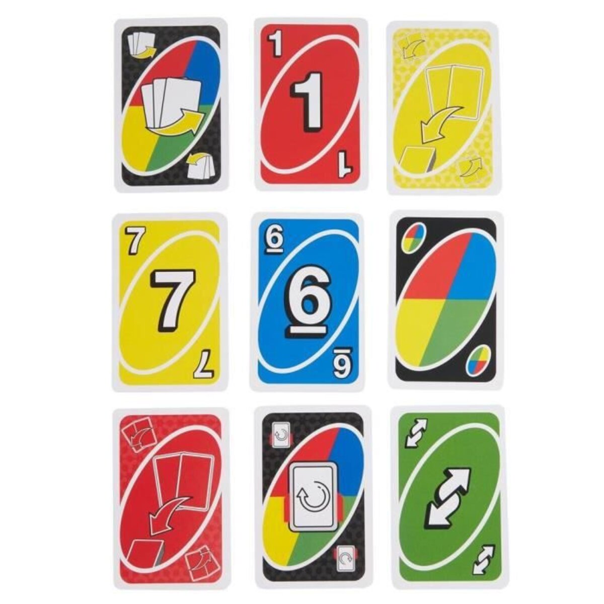 Mattel games - uno triple play 112 cartes et unité de jeu sonore et  lumineuse - jeu de cartes famille - des 7 ans - La Poste