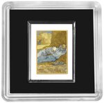 Pièce de monnaie en Or 1 Dollar g 0.062 (1/500 oz) Millésime 2022 Vincent Masterpieces FARMERS RESTING