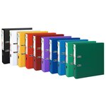 Classeur À Levier Prem'touch Intérieur Et Extérieur En Polypropylène - Dos 80mm - A4 Maxi - Couleurs Assorties - X 10 - Exacompta