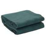 vidaXL Tapis de sol de camping vert 4x3 m