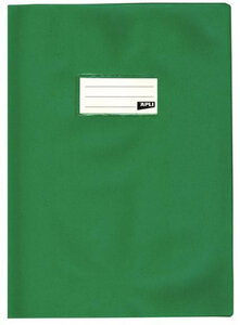 Lot De 10 X Protege Cahier Pvc 19/100 21X29 7 Vert