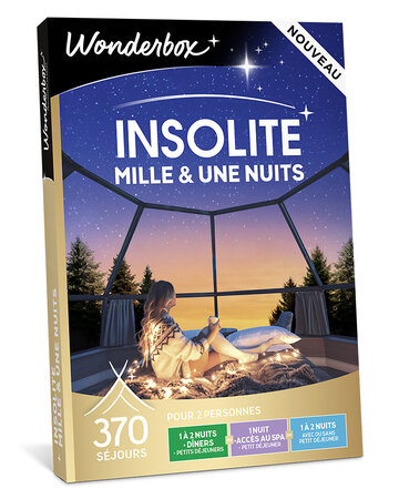 Coffret cadeau - WONDERBOX - INSOLITE - Mille et une nuits