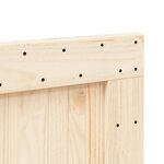 vidaXL Tête de lit 90x104 cm bois massif de pin