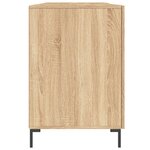 vidaXL Bureau chêne sonoma 140x50x75 cm bois d'ingénierie