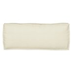 vidaXL Coussins de palette pour banc 2 Pièces Crème 100x40x8 cm Tissu Oxford