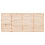 vidaXL Tête de lit murale 156x3x91 5 cm Bois massif de pin