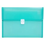 Trieur Valisette Polypropylène Chromaline - 13 Compartiments - Couleurs Assorties - X 5 - Exacompta