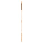 vidaXL Tête de lit murale 166x3x110 cm Bois massif de pin