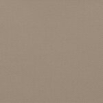 vidaXL Écran de balcon taupe 120x1000 cm 100  polyester oxford