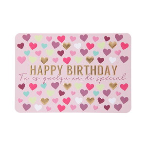 Carte de voeux - anniversaire - tu es quelqu'un de spécial