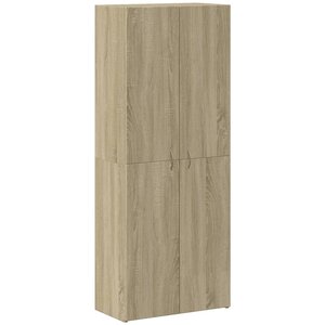 vidaXL Armoire de classement chêne sonoma 60x32x153 cm bois ingénierie