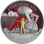 Pièce de monnaie en Argent 1000 Francs g 62.2 (2 oz) Millésime 2024 Stanislaw Lem Master of Science Fiction INVINCIBLE