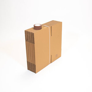 Lot de 25 cartons de déménagement multi-hauteurs - made in france - charge  max 15kg / 60l - certifiés fsc 70 - La Poste