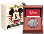 Pièce de monnaie 2 Dollars Niue 2020 1 once argent BE – Steamboat Willie