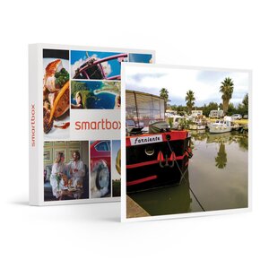 SMARTBOX - Coffret Cadeau 2 jours insolites sur le canal du Rhône à bord d'une péniche avec verre de bienvenue -  Séjour