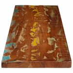 vidaXL Dessus de table 180x20x2 5cm rectangulaire bois massif récupéré