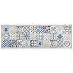 vidaXL Tapis de cuisine lavable Mosaïque 60x300 cm