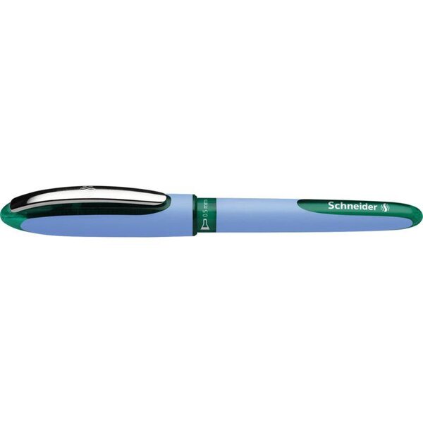 Roller à encre One Hybrid N Pte Aiguille 05 vert SCHNEIDER