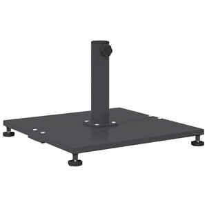 vidaXL Pied de parasol Gris foncé 45 x 45 x 31 cm