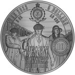 THOMAS SHELBY Peaky Blinders 2 Once Argent Coin 5 Dollars Niue 2023