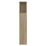 vidaXL Armoire de tête de lit Chêne sonoma 100x18 5x104 5 cm