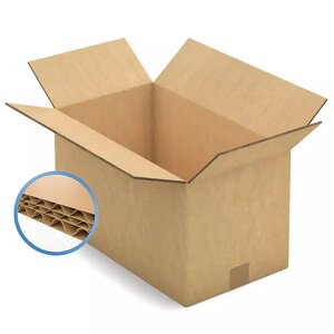 Caisses carton – (70) Triple cannelure brun 54x101x54 cm – Bulteau Systems