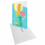 Carte de Vœux Thème Anniversaire Party Time - Plusieurs Styles - Des fleurs pour ton anniversaire - Draeger