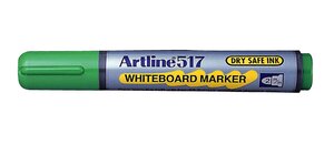 Marqueur 'Dry Safe' '517' effaçable à sec pointe conique 2 mm vert ARTLINE