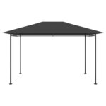 vidaXL Belvédère 384x281x270 cm Anthracite 180 g/m²