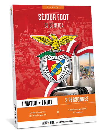 Coffret cadeau - TICKETBOX - SL Benfica - Séjour