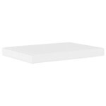 vidaXL Lit avec matelas Hanko gris clair 120x200 cm velours