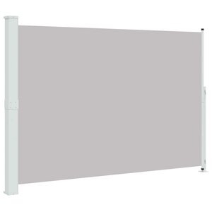 vidaXL Auvent latéral rétractable de patio 200x314 cm Gris