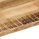 vidaXL Dessus de table bord vivant 50x40x2 5 cm bois de manguier brut