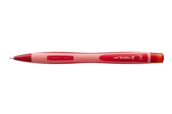 Porte-mines Avance latérale Shalaku S M5228 Grip 0,5mm Rouge UNI-BALL