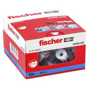 Fischer chevilles de fixation de plaque de plâtre duoblade 50 pcs