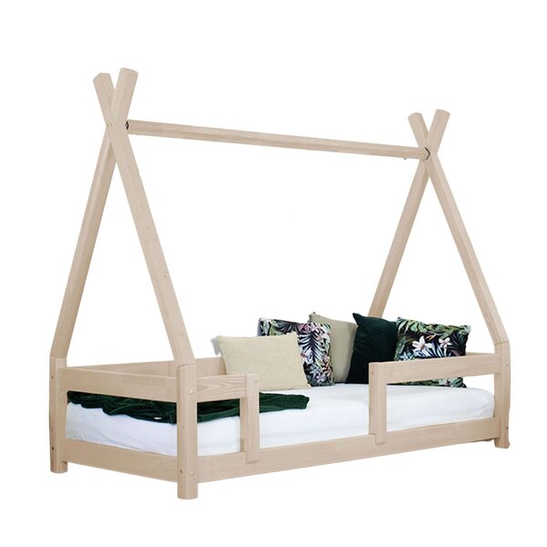 Lit cabane enfant NAKANA 80 x 180 beige