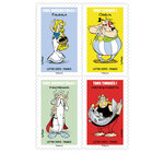 Carnet 12 timbres - Astérix - Lettre Verte