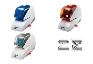 Agrafeuse éléctrique 5050E, argent/orange RAPID