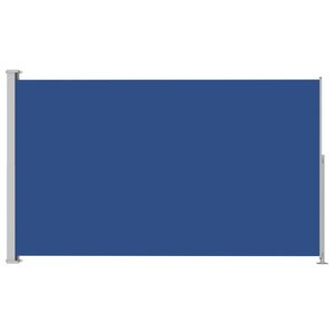 Vidaxl auvent latéral rétractable de patio 180x300 cm bleu