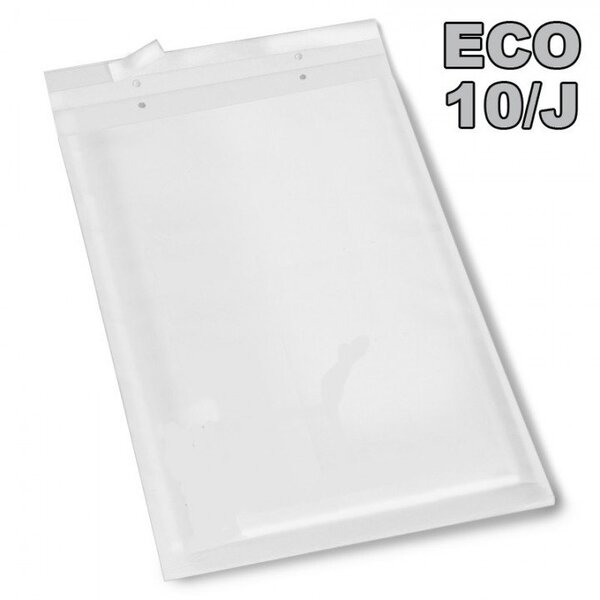 50 enveloppe bulle Eco J/10 blanc 370x480mm