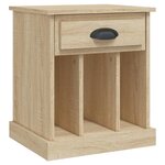 vidaXL Tables de chevet 2 Pièces chêne sonoma 43x36x50 cm