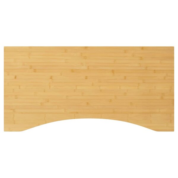 vidaXL Dessus de bureau 100x50x4 cm bambou