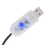 vidaXL Guirlande lumineuse filet d'arbre de Noël 400 LED 400 cm